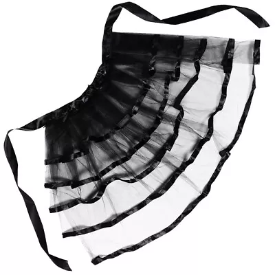 Buy  Tutu Skirt Gothic Steampunk Skirt Tie-on Half Skirt Tulle Skirt For Women • 11.99£