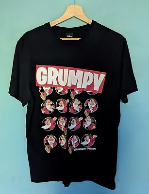 Buy  Disney Grumpy The Many Moods Of Grumpy T Shirt Medium 38-40 Inch  • 5.99£