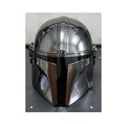 Buy The Mandalorian Helmet Star Wars Clear Series Wearable Collectible Gift Item • 91.87£