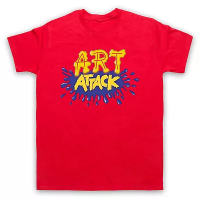 Buy Art Attack Logo Unofficial Creative Kids Tv Retro Show Mens & Womens T-shirt • 20.99£