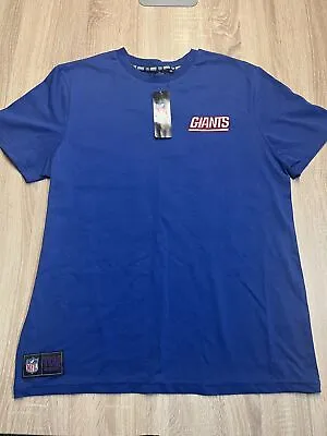 Buy NY New York Giants T Shirt Size XL Primark Blue 👌🔥🚚 Brand New! • 9.99£