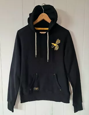 Buy Wasps Rugby 150th Anniversary Special Edition Size 10 Black Hoodie Jumper Woman  • 9.99£