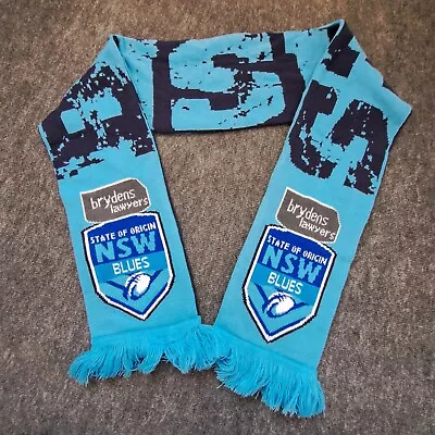 Buy New South Wales Blues Scarf NRL State Of Origin 2009 Rugby League Football Merch • 15.79£