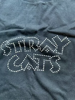 Buy Stray Cats Ladies Rivet T-Shirt 2004 • 14.21£