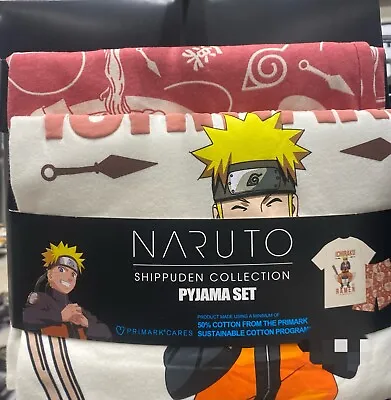 Buy Naruto Men's Pyjama Set UK Sizes XS-2XL • 22.99£