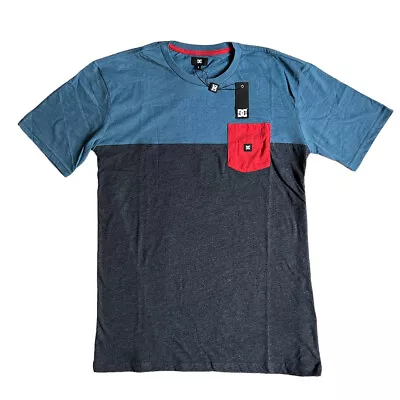 Buy GENIUIE DC SHOES CO Emerald Coast Men's T-Shirt With Pocket | With Tags | Size L • 15.90£