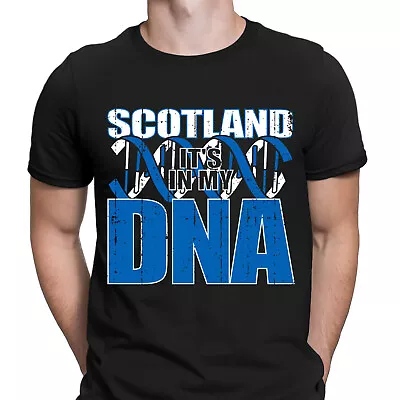 Buy Scotland Its In My Dna Scottish Flag Pride Mens T-Shirts Tee Top #6NE • 9.99£