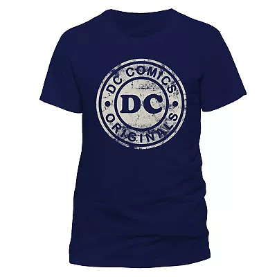 Buy Official DC Comics Logo T-shirt Blue Small • 4.99£