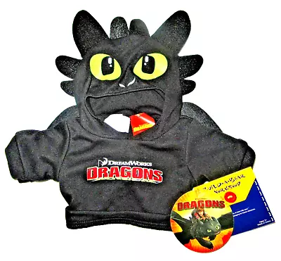 Buy New Build A Bear How To Train Your Dragon Hidden World Toothless Hoodie • 19.99£