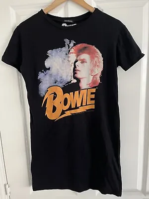 Buy Boohoo David Bowie Ziggy Stardust Tshirt Rare Band • 9.95£