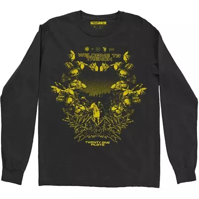 Buy Twenty One Pilots 'Trench Scene' Black Long Sleeve T Shirt - NEW OFFICIAL • 21.99£