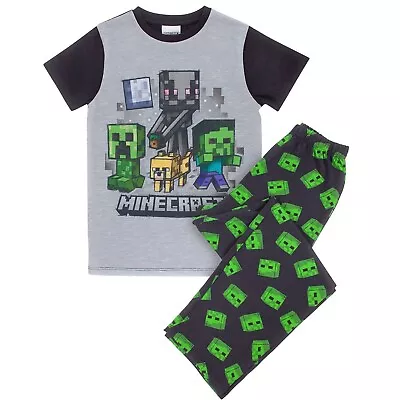 Buy Minecraft Boys Zombie Pyjama Set NS5335 • 19.79£