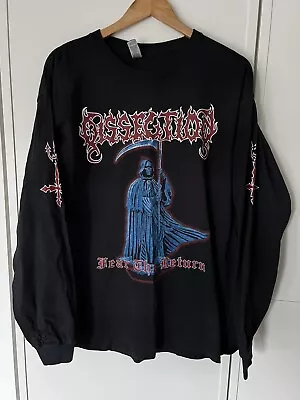 Buy Dissection Fear The Return Long Sleeve T Shirt XL Watain Bathory Black Metal • 34.99£
