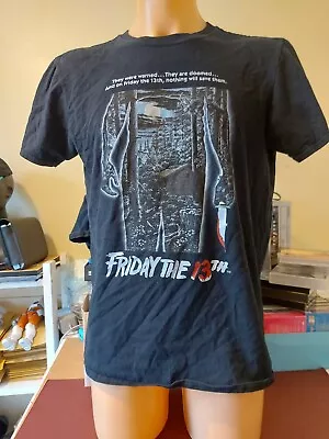 Buy Friday The 13th T Shirt VHS/Horror Interest Size S/M? Adult • 4.99£