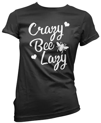 Buy Crazy Bee Lady Womens T-Shirt Bumblebee Hive Bee Keeper • 13.99£