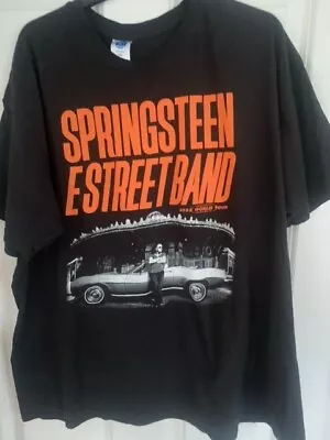 Buy Bruce Springsteen European Tour 2023 Band Photo And Dates On Reverse  Shirt • 10.99£