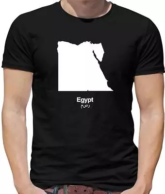 Buy Country Silhouettes Egypt Mens T-Shirt - Cairo - Africa - Travel - Nile - Gift • 13.95£
