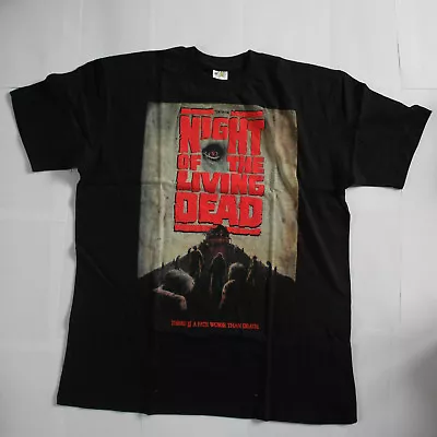 Buy Night Of The Living Dead - T- Shirt - 3D Schrift - George A. Romero Zombie Death • 24.40£