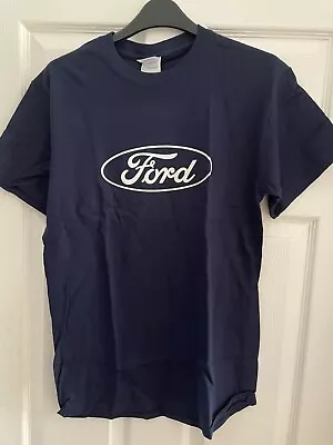 Buy Ford Classic Car Logo T-shirt Navy Sizes S - XL. SPECIAL OFFER BUY 1 GET 1 FREE • 11£