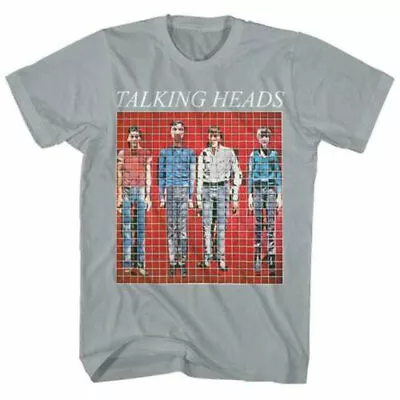 Buy Official Talking Heads More Songs Mens Grey T Shirt Talking Heads Tee • 23.95£