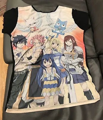 Buy Japan Anime Fairy Tail Hiro Mashima Funimation Teen Girls T Shirt Xl Made In Usa • 16.06£