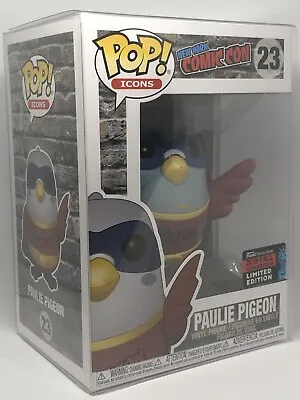Buy Funko Pop 23 Icons Paulie Pigeon In Red New York Comic Con • 19.20£