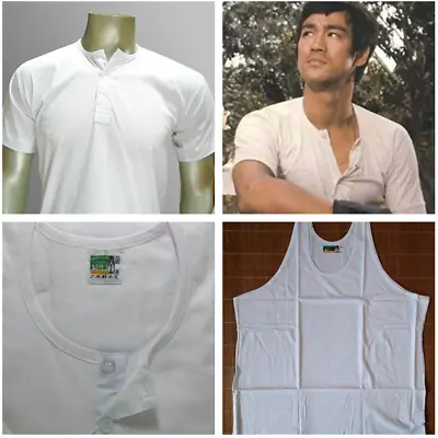 Buy Vintage Thin T-shirt Tai Chi Kung Fu Martial Arts Bruce Lee Wingchun Cotton TEE • 16.32£