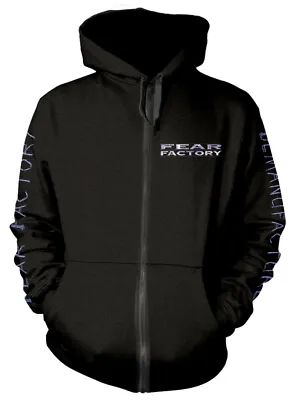 Buy Fear Factory Demanufacture Black Zip Up Hoodie - OFFICIAL • 44.49£
