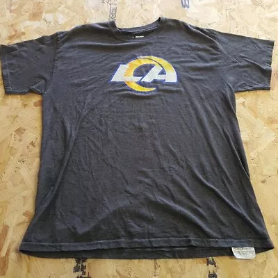 Buy Vintage American NFL T Shirt Black Adult Large L Mens LA Summer • 11.99£