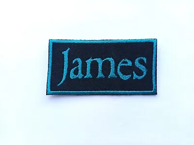 Buy James Embroidered Iron-On Punk Rock Blues Indie Garage Jacket Bag Patch Badge • 6.60£