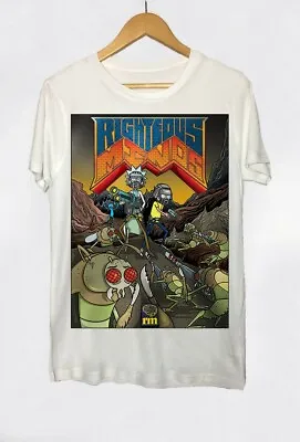 Buy Rick And Morty T Shirt XXL DOOM Eternal • 9.99£