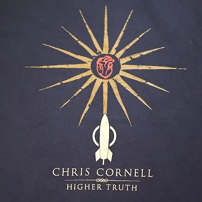 Buy Chris Cornell Higher Truth Large T Shirt 2015 Official Merch Soundgarden • 101.93£