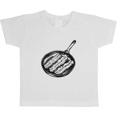 Buy 'Bacon In A Frying Pan' Children's / Kid's Cotton T-Shirts (TS045725) • 5.99£