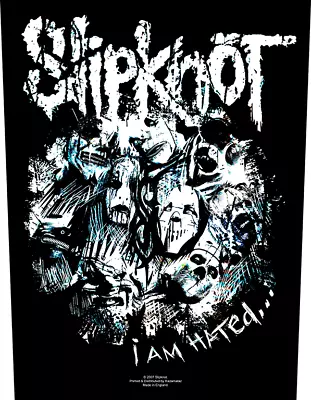 Buy Slipknot - I Am Hated Backpatch Rückenaufnäher - Official Merch • 12.87£