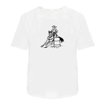 Buy 'Cowboy On Horseback' Men's / Women's Cotton T-Shirts (TA035659) • 11.89£