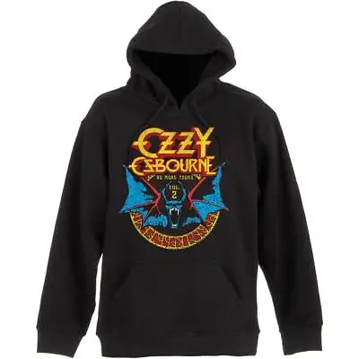 Buy * Ozzy Osbourn Bat No More Tours (Black Sabbath) Official PULLOVER HOODY HOODIE • 35£