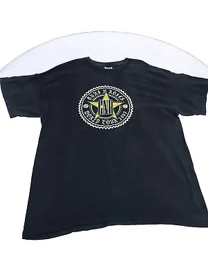 Buy Guns And Roses Mens T-shirt Size L  World Tour 2007 Dark Blue Gildan VGC Rare • 37.95£