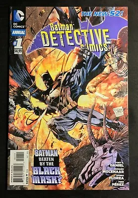 Buy Detective Comics 1 Annual Batman New 52 Black Mask Mad Hatter V 2 Joker Robin • 4.72£