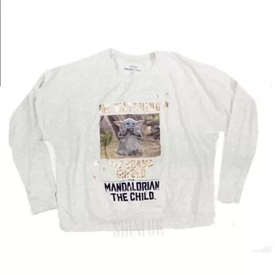 Buy Disney STAR WARS Mandalorian The Chid Ladies Christmas Jumper Sweatshirt Primark • 14.99£