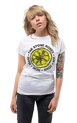 Buy The Stone Roses Lemon Names Skinny T Shirt • 14.93£