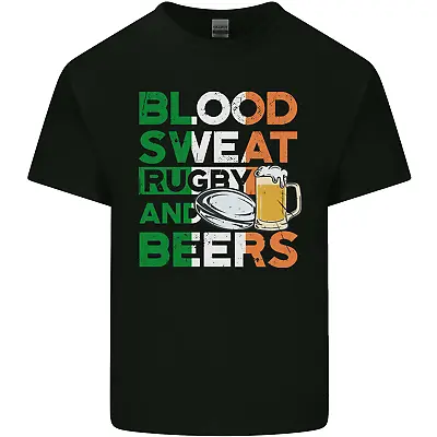 Buy Blood Sweat Rugby And Beers Ireland Funny Kids T-Shirt Childrens • 8.49£