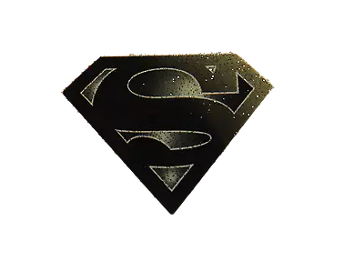 Buy Small Black Superman Dc Comics Iron On Smooth Heat Transfer Patch 4 Clothes Bags • 2.25£