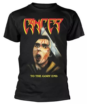 Buy Cancer To The Gory End Xl Tshirt Rock Metal Thrash Death Punk • 11.40£
