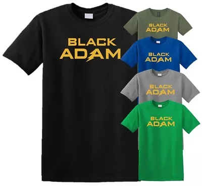 Buy The Rock Black Adam T Shirt Black Adam Training Movie Kids Boys 2022 Top Men • 10.99£