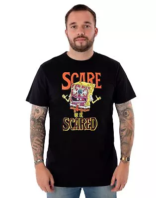 Buy SpongeBob SquarePants Black Short Sleeved T-Shirt (Unisex) • 16.99£
