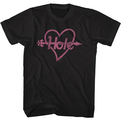 Buy Hole Courtney Love Heart & Arrow Men's T Shirt Grunge Band Music Merch • 41.68£