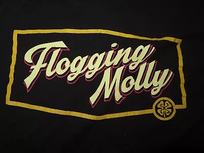 Buy 2019 Irish-American 7-Piece Celtic Punk Band FLOGGING MOLLY Concert Tour L Shirt • 28.35£