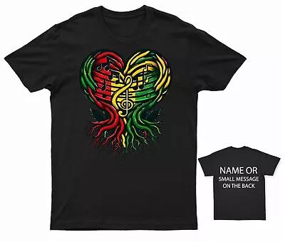 Buy Rhythmic Roots Reggae T-Shirt – Feel The Music, Embrace The Culture • 13.95£