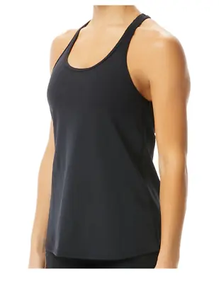 Buy TYR WOMEN'S TAYLOR TANK – SOLID, Black, Size S(4/6) • 17.35£