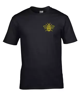 Buy FatCuckoo- Manchester Worker Bee, City Emblem- Men's T-Shirt • 14.95£